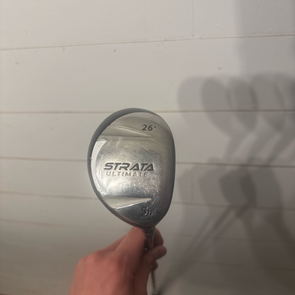 Strata Ultimate 5h Hybrid 26 Degrees Steel S Stiff Flex RH Right-Handed S-133698